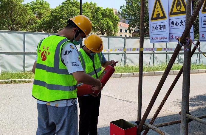 南昌市政建設(shè)集團在建項目深入開展消防安全專項大檢查