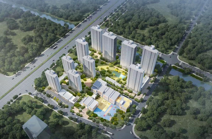 南昌市政建設(shè)集團(tuán)杭政儲出(2023)4號地塊項(xiàng)目正式奠基開工